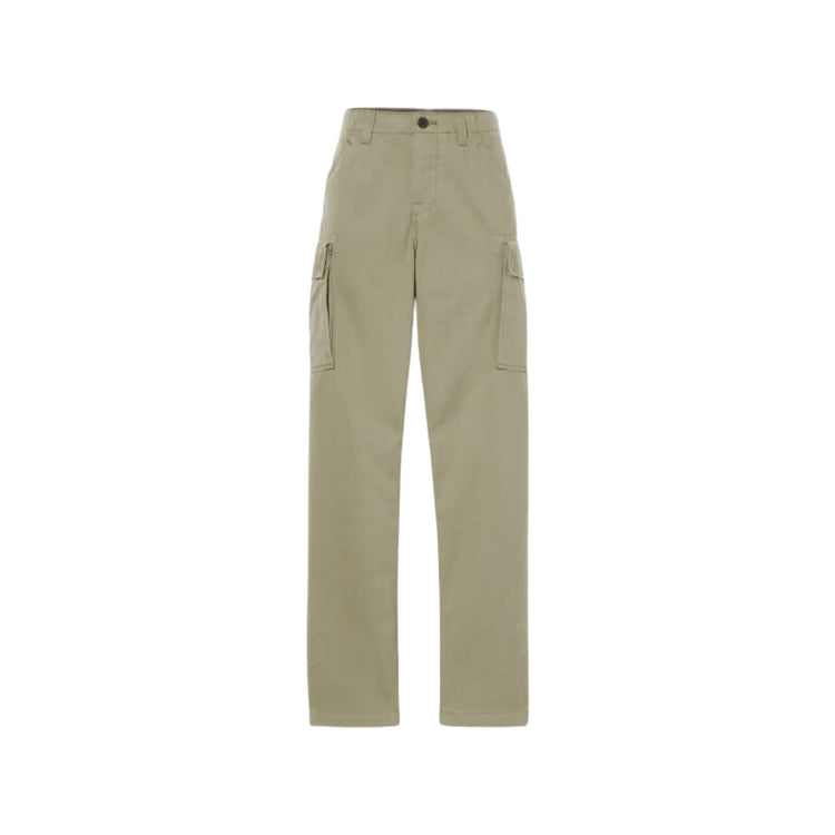 Pantaloni Uomo Cargo in Twill Verde 