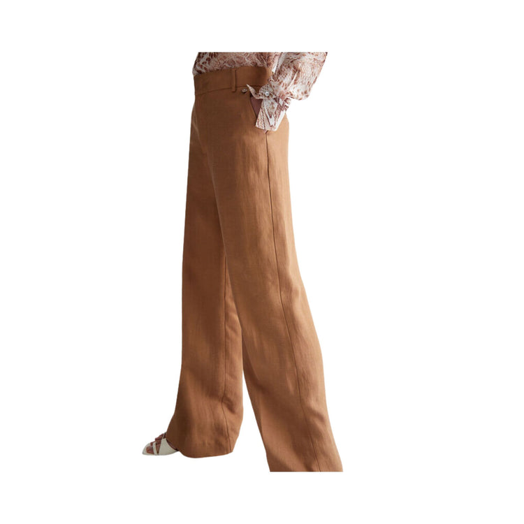 Pantalone Donna in misto lino