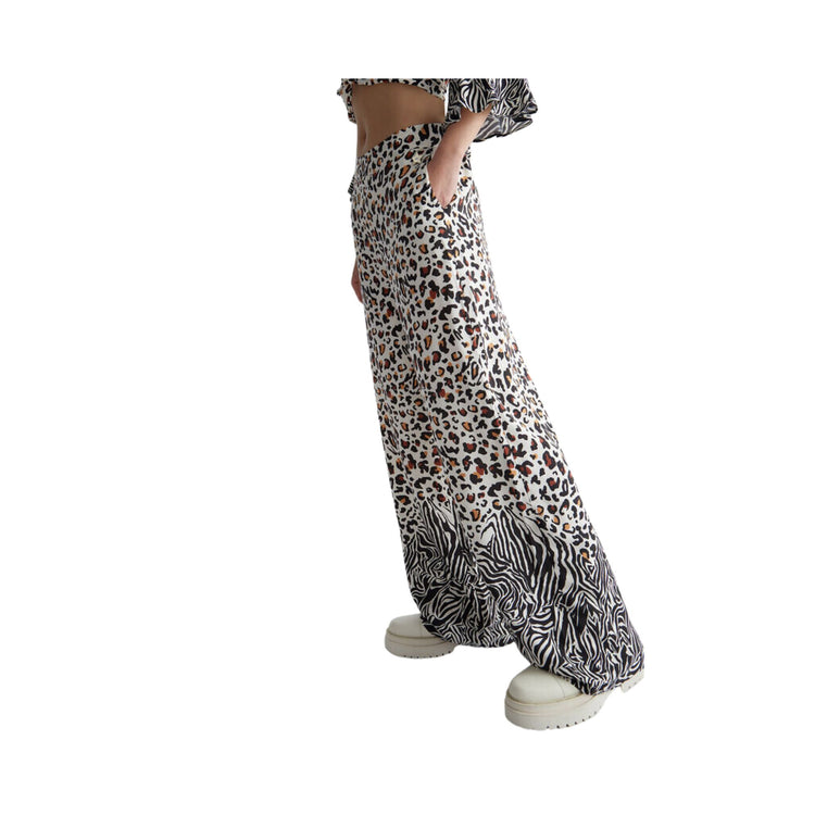 Pantalone Donna con stampa animalier