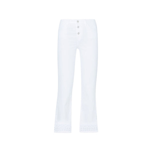 Pantalone Donna con ricamo sul fondo