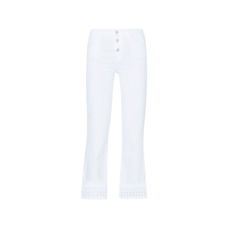 Pantalone Donna con ricamo sul fondo