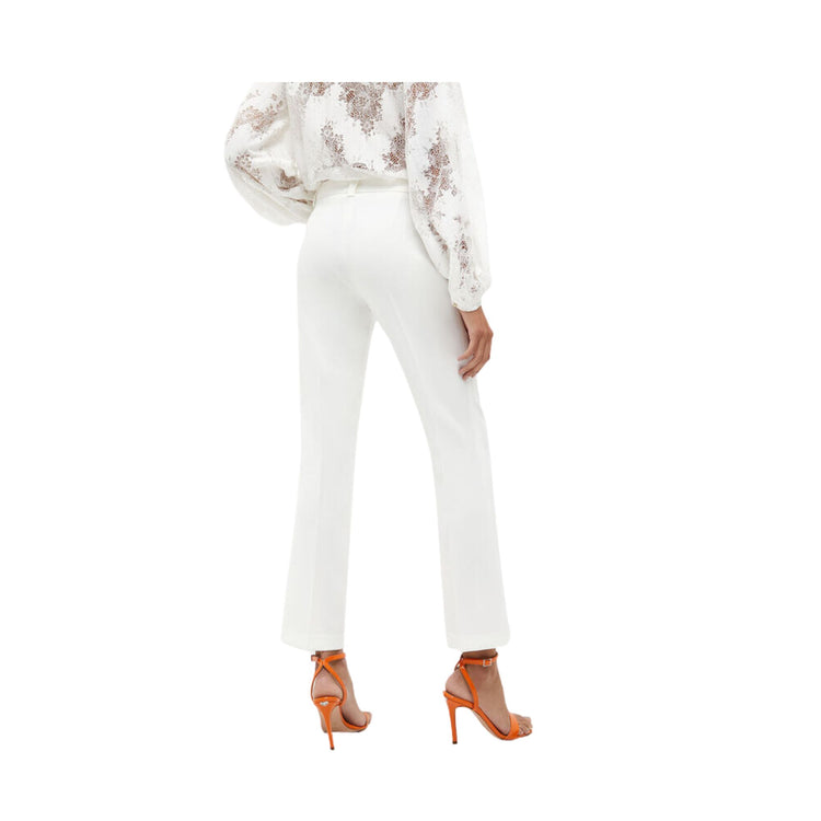Pantaloni Stretch Donna Bianco