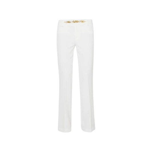 Pantaloni Stretch Donna Bianco