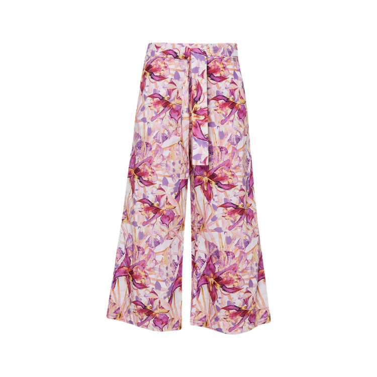Pantalone Donna floreale ecosostenibile