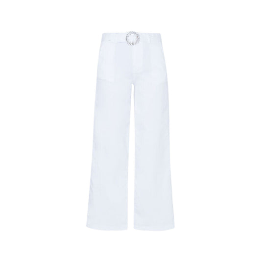 Pantalone Donna con cintura con fibbia gioiello
