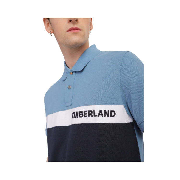 Polo colour block pour hommes