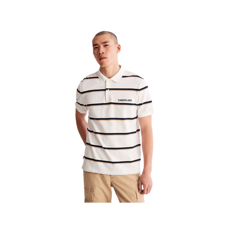 Polo homme rayé