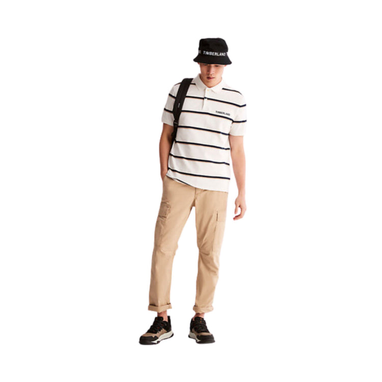 Polo homme rayé