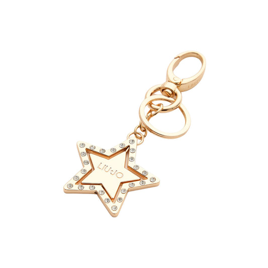 Portachiavi Donna in metallo con stella