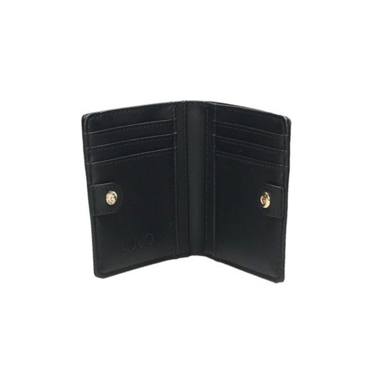 Small women's wallet in imitation leather