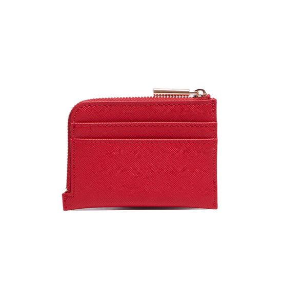 Portafoglio da donna rosso vista retro