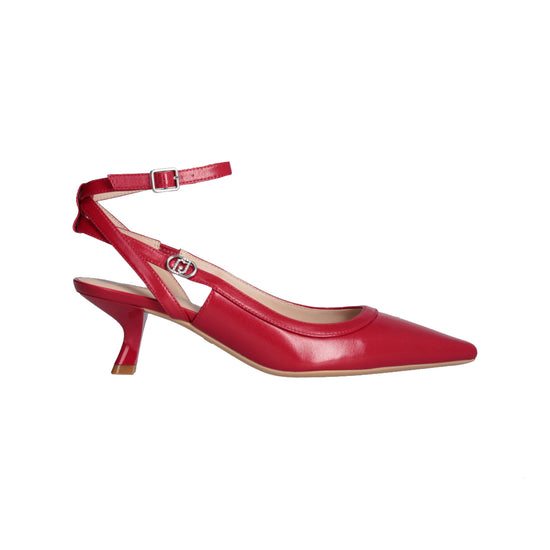 Slingback rosse con tacco basso Liu Jo - Main Image