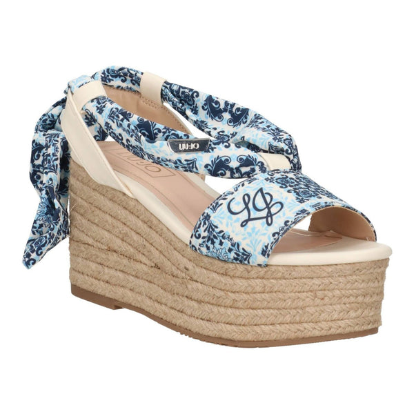 Sandalo Donna con zeppa capri milk 