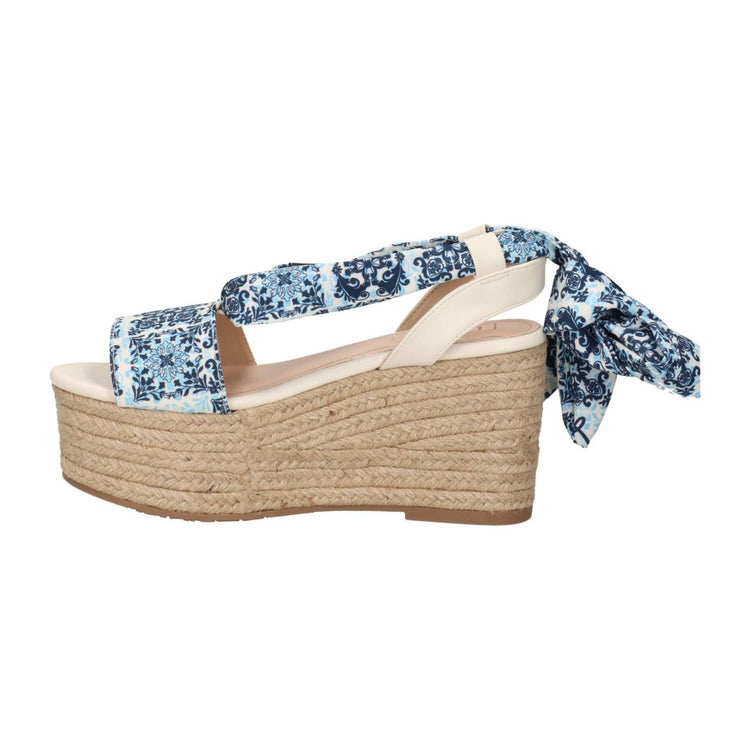 Sandalo Donna con zeppa capri milk 