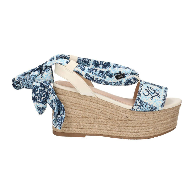 Sandalo Donna con zeppa capri milk 