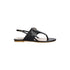 Sandali infradito Donna in pelle nera
