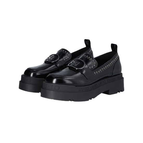 Women's Platform Studded Moccasins - Main Image