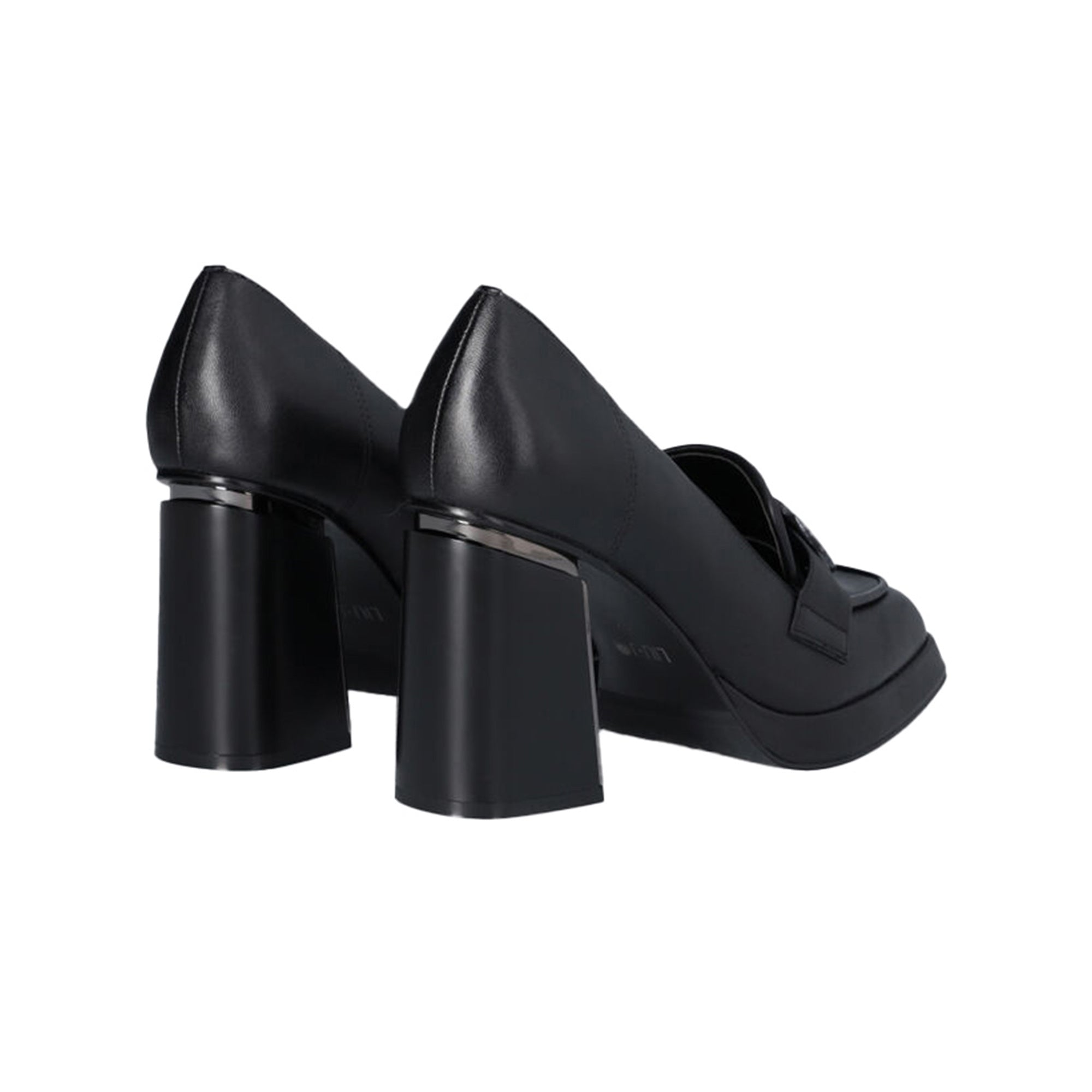 Mocassini Donna alti neri con tacco Liu Jo Martini 900