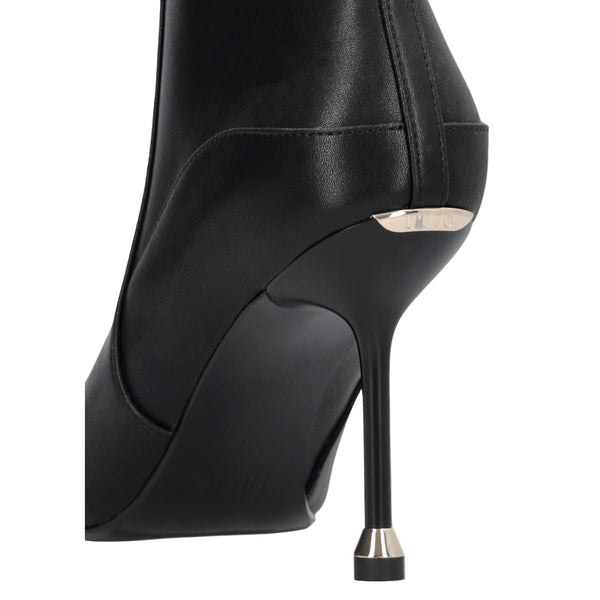 Stivaletti Donna con tacco a spillo Nero dettaglio