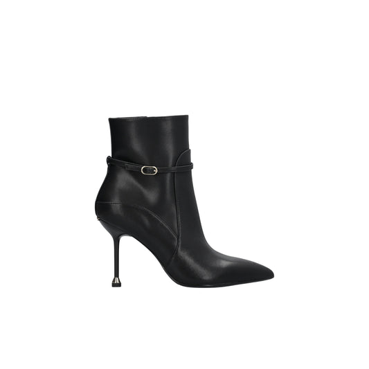 Stivaletti Donna con tacco a spillo Nero