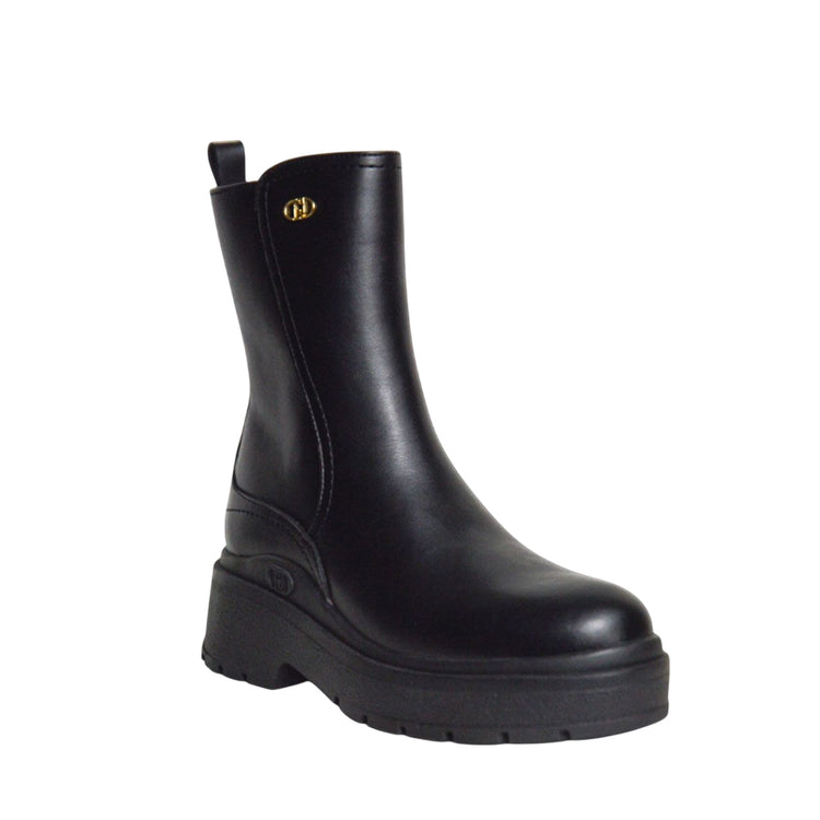 Stivaletti Donna con suola platform Nero