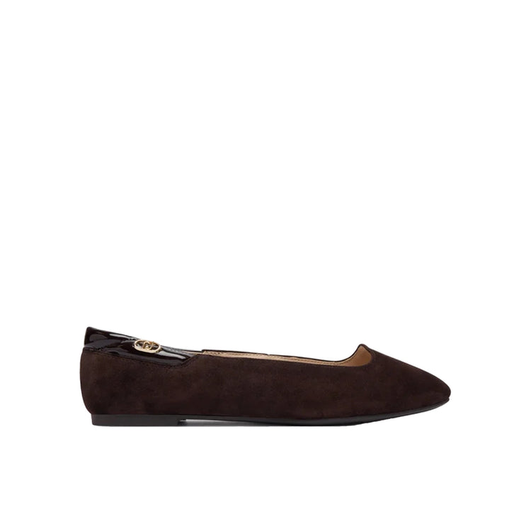 Ballerine Donna in camoscio marrone