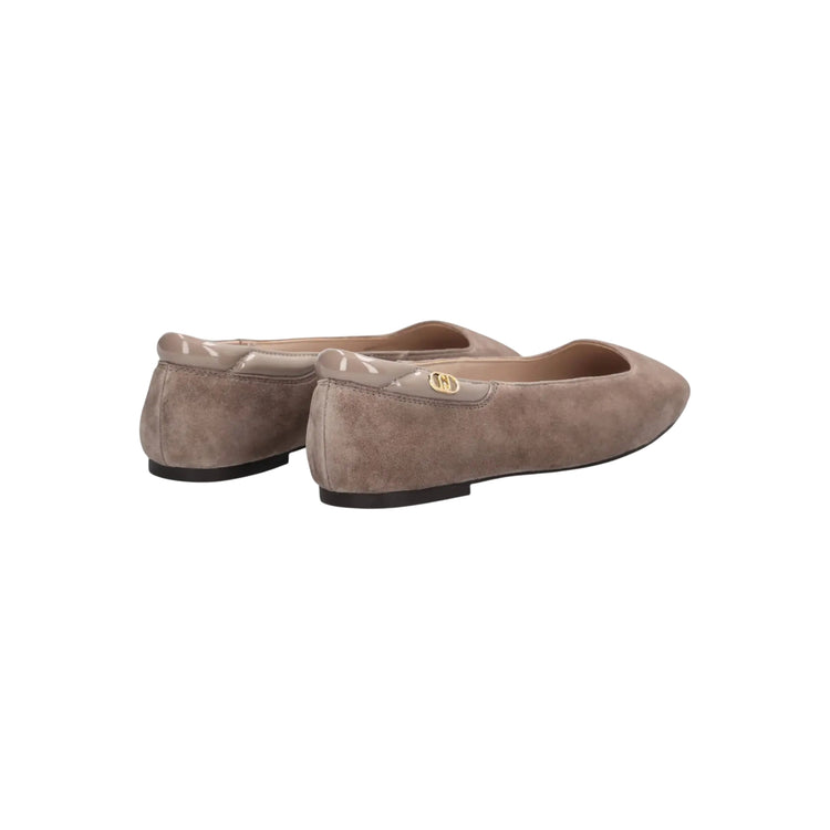 Ballerine Donna in camoscio beige