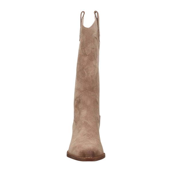 Stivale Donna modello texano, con gambale ricamato