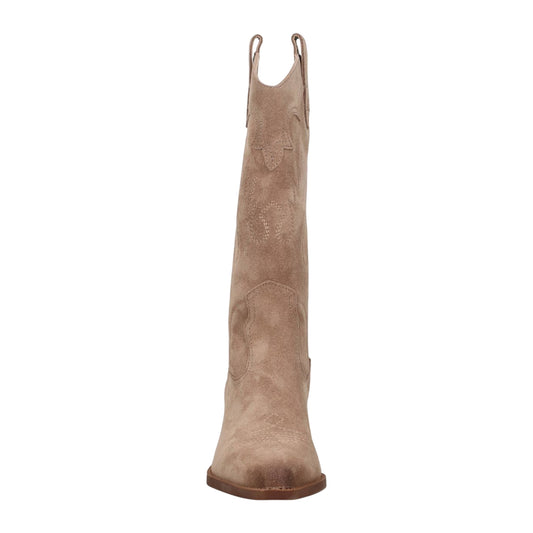 Stivale Donna modello texano, con gambale ricamato