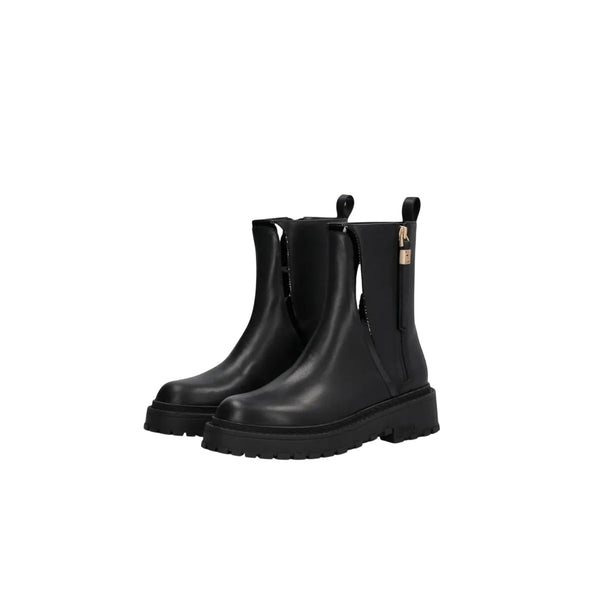 Stivaletto Donna in pelle nera Rumi