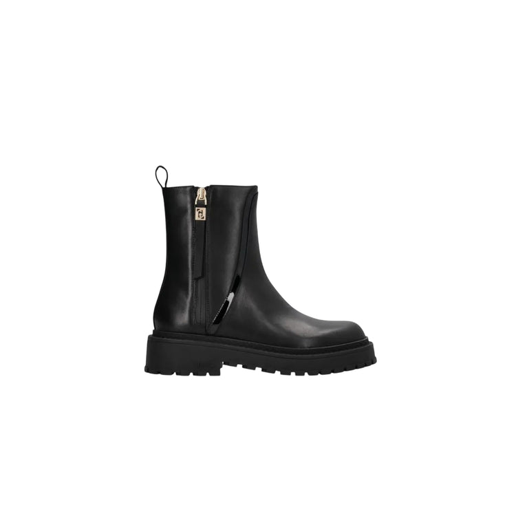 Stivaletto Donna in pelle nera Rumi