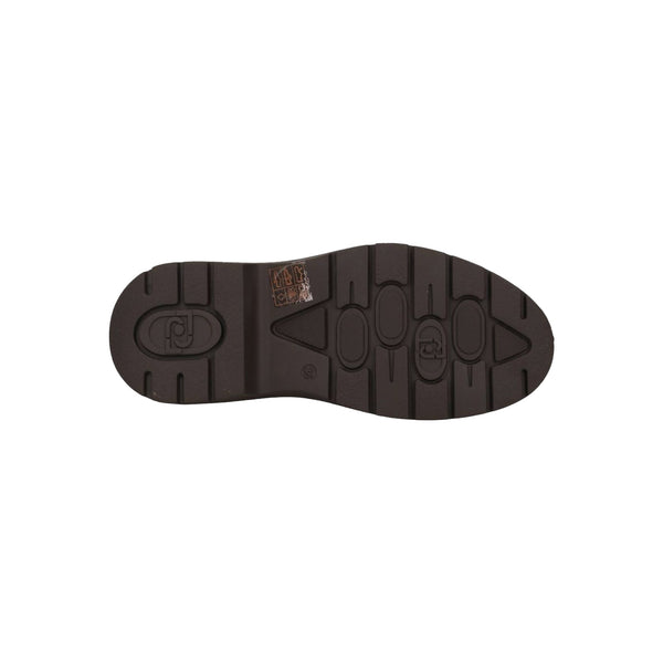 Stivaletto Donna in suede marrone scuro, suola
