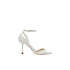 Sandali Donna con tacco in vernice bianco