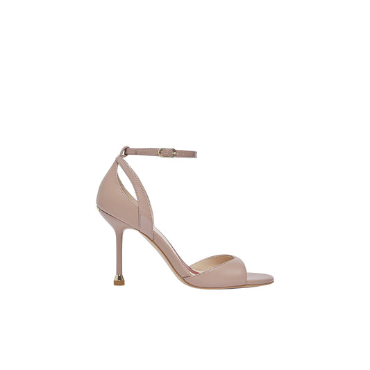 Sandali Donna con tacco in nappa nude