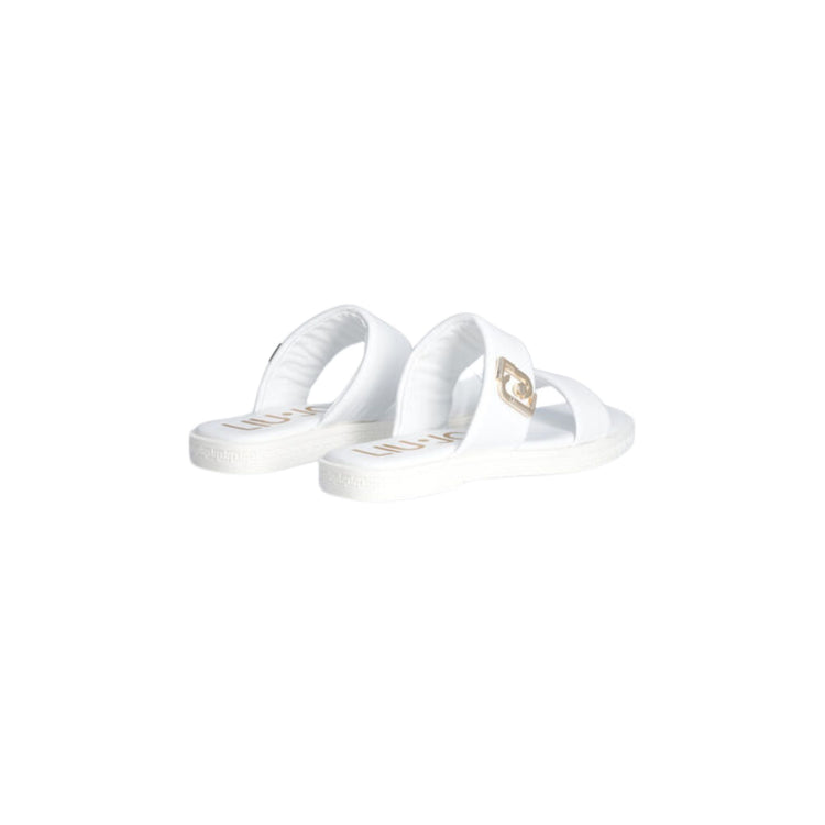 Women's sandal with monogram sole