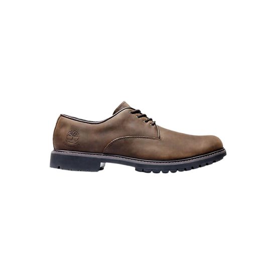 Scarpa Stringata Uomo con tomaia in pelle monocolore