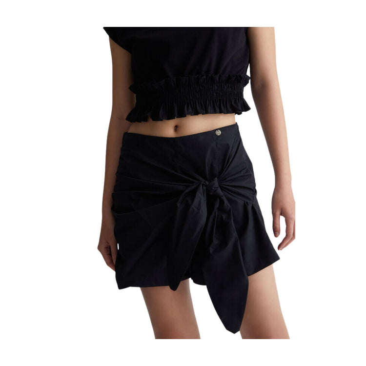 Shorts Donna con fiocco
