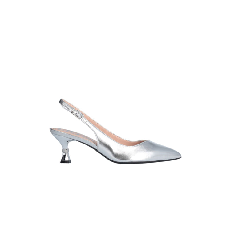 Women's slingback with hourglass heel
