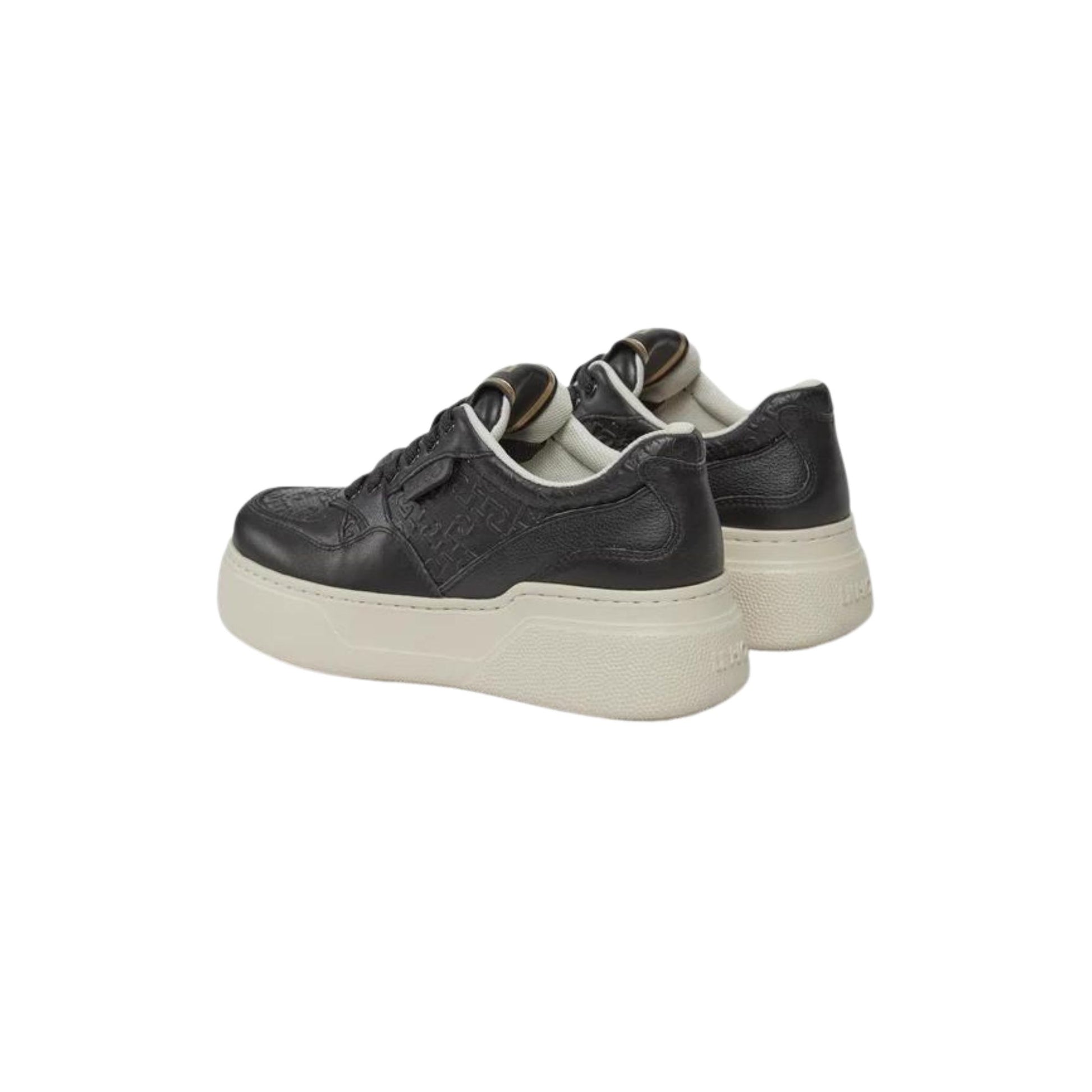 Immagine retro a tre quarti Sneakers con suola in gomma alta 