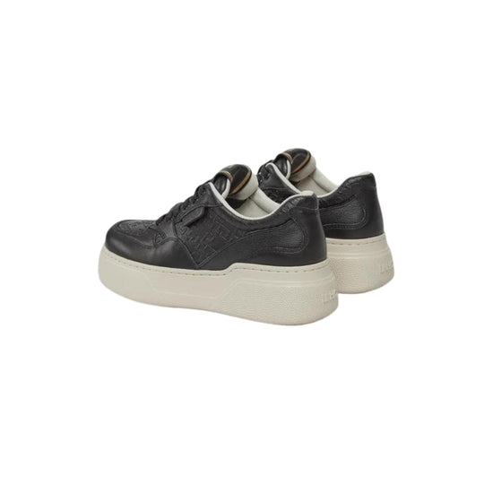 Immagine retro a tre quarti Sneakers con suola in gomma alta 