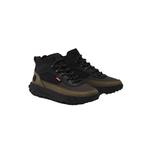 Sneakers Uomo alta GreenStride Motion Nera