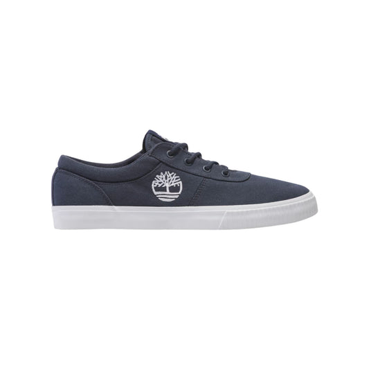 Sneakers Uomo bassa con tomaia in lyocell e sulla in gomma