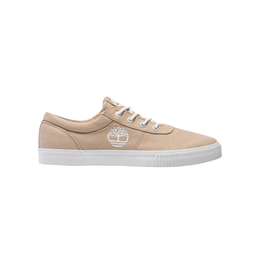 Sneakers Uomo con tomaia in lyocell, logo laterale e suola in gomma