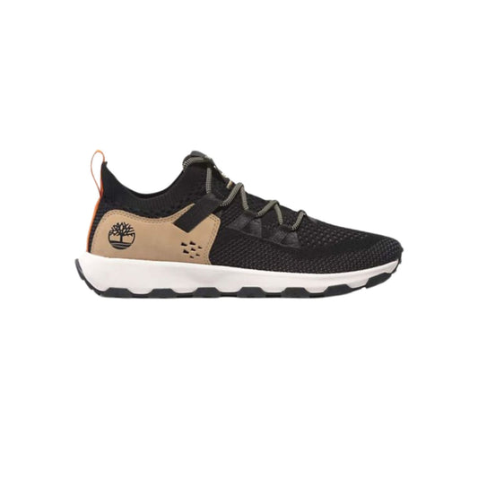 Sneakers in tessuto ReBOLT modello stringato con suola dentellata