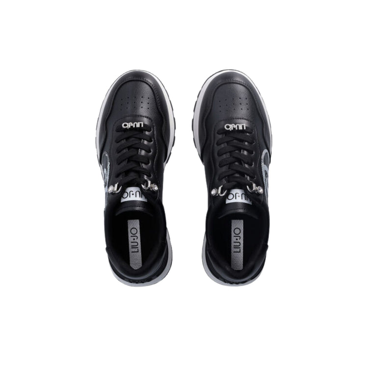 Sneakers Donna con platform con scritta