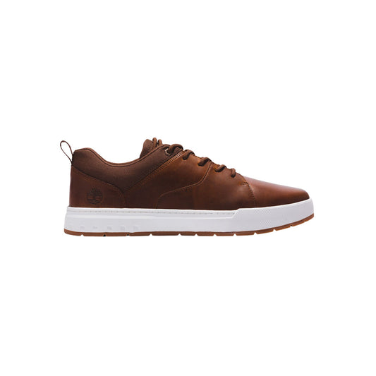 Men's sneakers with smooth leather upper