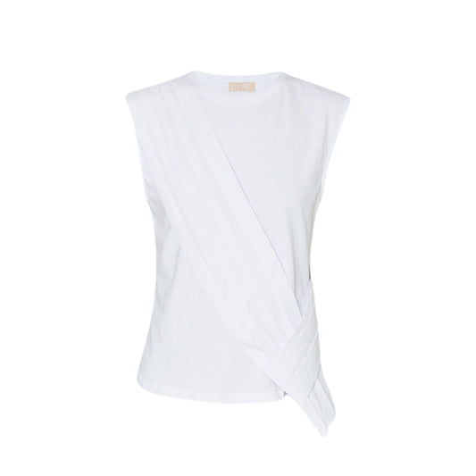 T-shirt Donna con Fascia Bianco