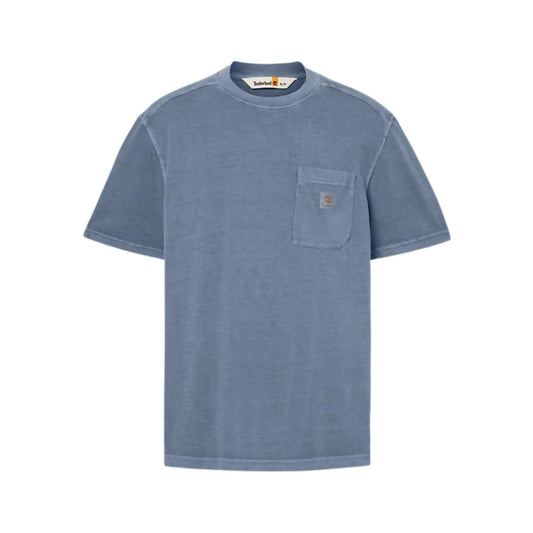 T-shirt Uomo Merrymack River, a girocollo, con tasca applicata