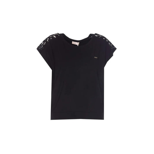 T-shirt femme détails dentelle