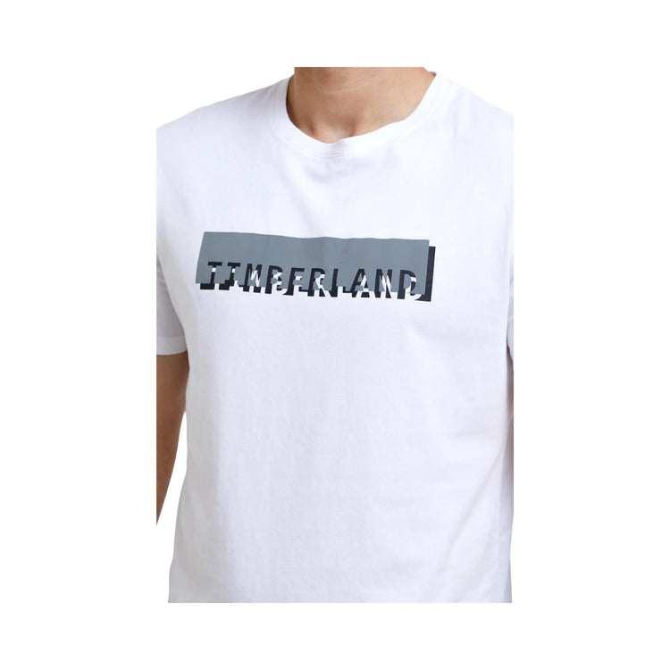 Men's T-shirt with logo printed on the chest